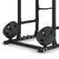 Power Rack Horizon Fitness HPR70 con Barra de Dominadas Multiagarre y 25 Posiciones de Ajuste